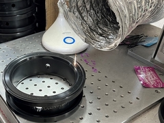 λέιζερ που χαρακτηρίζει στο λαστιχένιο κάθισμα